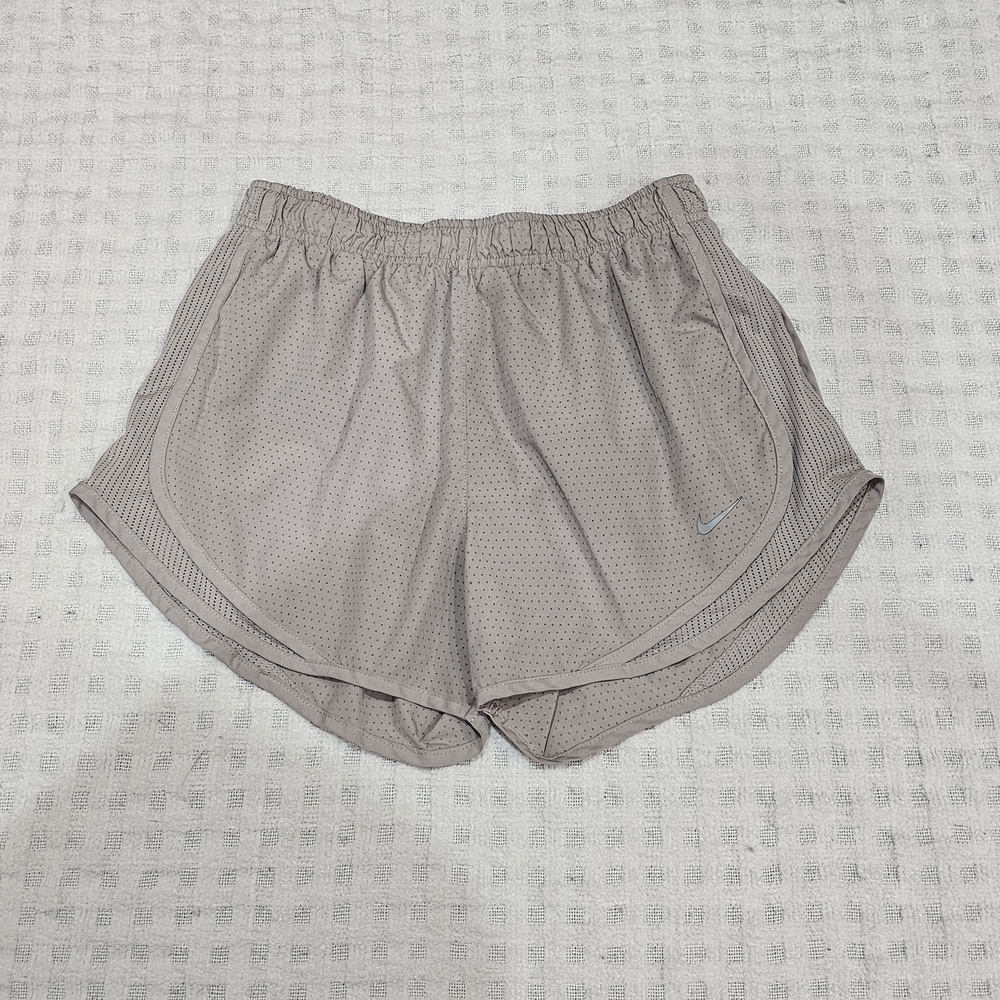 Nike Women's Tan Athletic Shorts